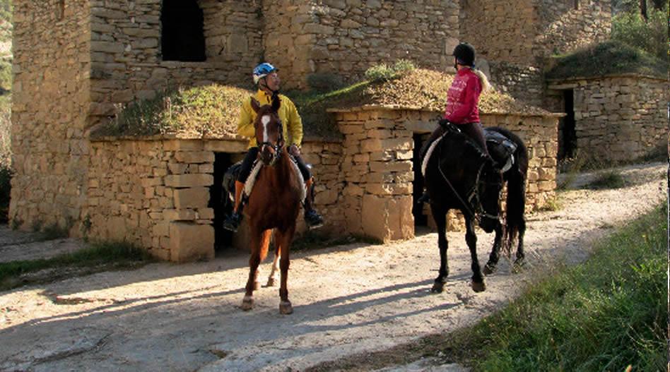 Enoexperiència: Ruta de les set tines a cavall