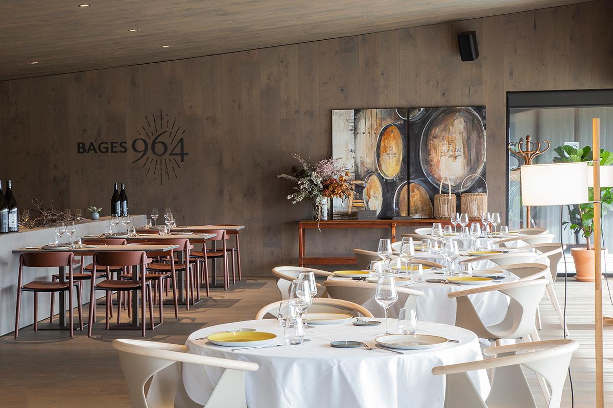 Interior del restaurant Bages964